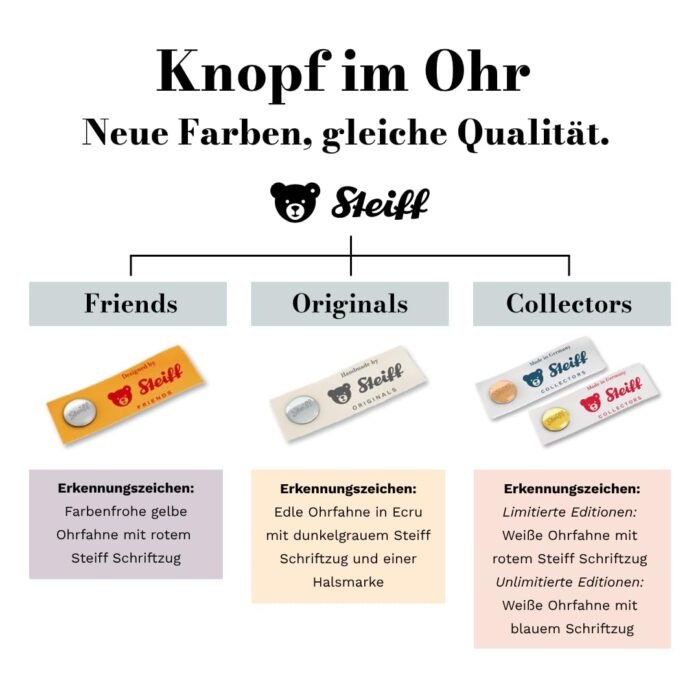 Steiff Kuscheltier Ollie Eule, Süßes Stofftier, Jungen, Mädchen & Babys ab 0 Monaten, Friends, Plüschtier , Beige – Bild 3