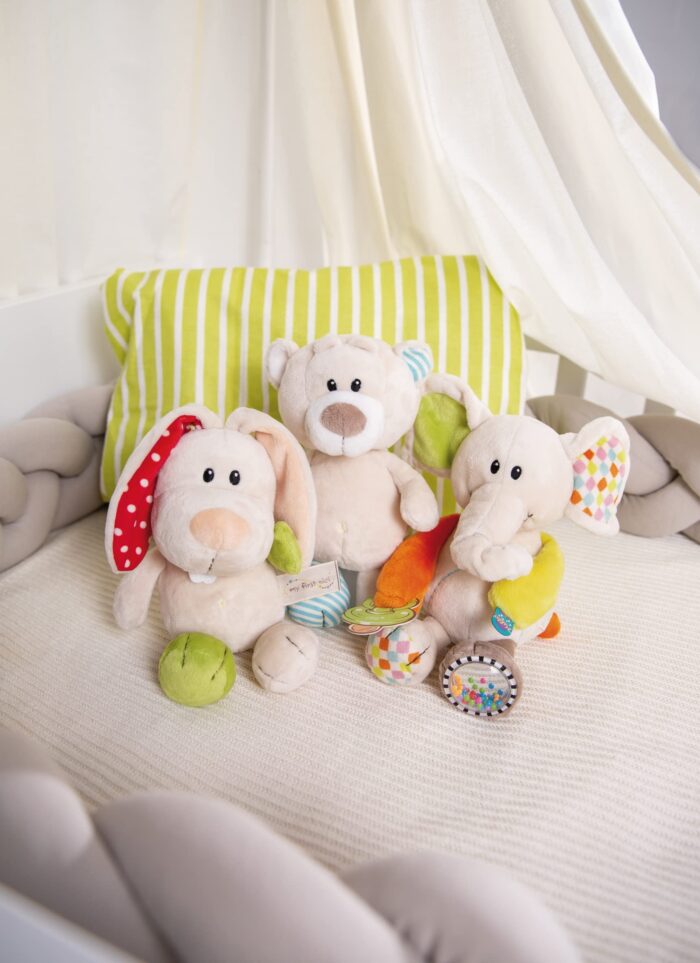 My First NICI Kuscheltier Bär Taps – Plüschtier Stofftier für Babys und Kleinkinder Geburt – Bild 2