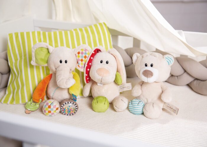 My First NICI Kuscheltier Bär Taps – Plüschtier Stofftier für Babys und Kleinkinder Geburt – Bild 4