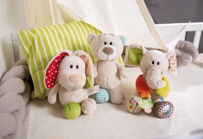 My First NICI Kuscheltier Bär Taps – Plüschtier Stofftier für Babys und Kleinkinder Geburt – Bild 3